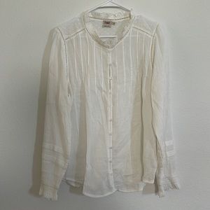 Faherty Willa Top in White